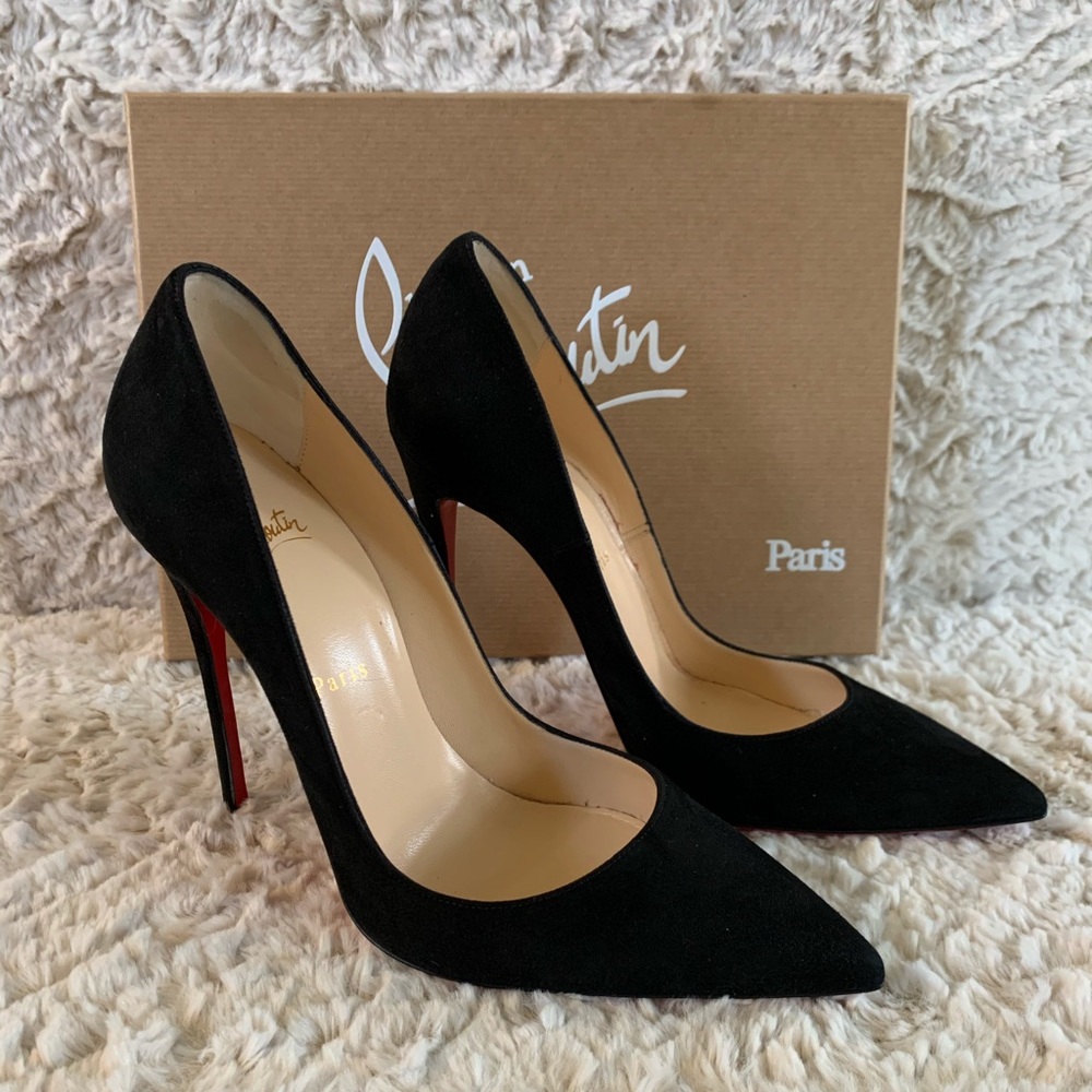 COPY - Christian Louboutin SO Kate 120 Suede - Picture 3 of 7